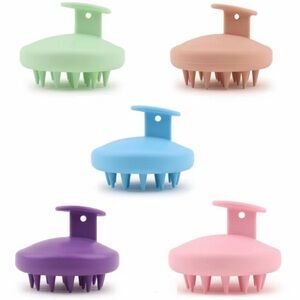 1 piece Colorful silicone Scalp Massager pc